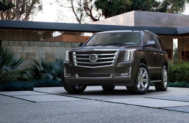 Black Cadillac Escalade SUV